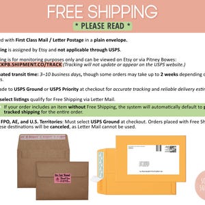 The image is a flyer or advertisement for free shipping, featuring a list of instructions and information about the free shipping service.