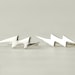 Bolt Earring Ear Climber 925 Sterling Silver Ear Cuff Lightning 14K Ear Crawler Chic Fashion Earrings Modern Jewelry Gift - FES009