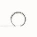 Septum Horseshoe Septum Ring Nose Ring Body Jewelry Sterling Silver Bohemian Fashion Indian Style 14g 16g - BSE024 