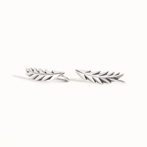Sterling Silver Ear Cuff Shooting Star Ear Sweep Pin Earrings Boho Jewelry Gift for Her FES008 925 Silver Oxidized