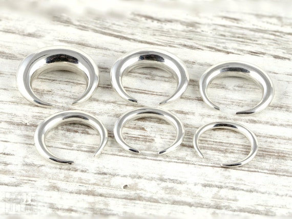 Pinchers Messgerate Ohrring In Sterling Silber Stecker Korper Etsy