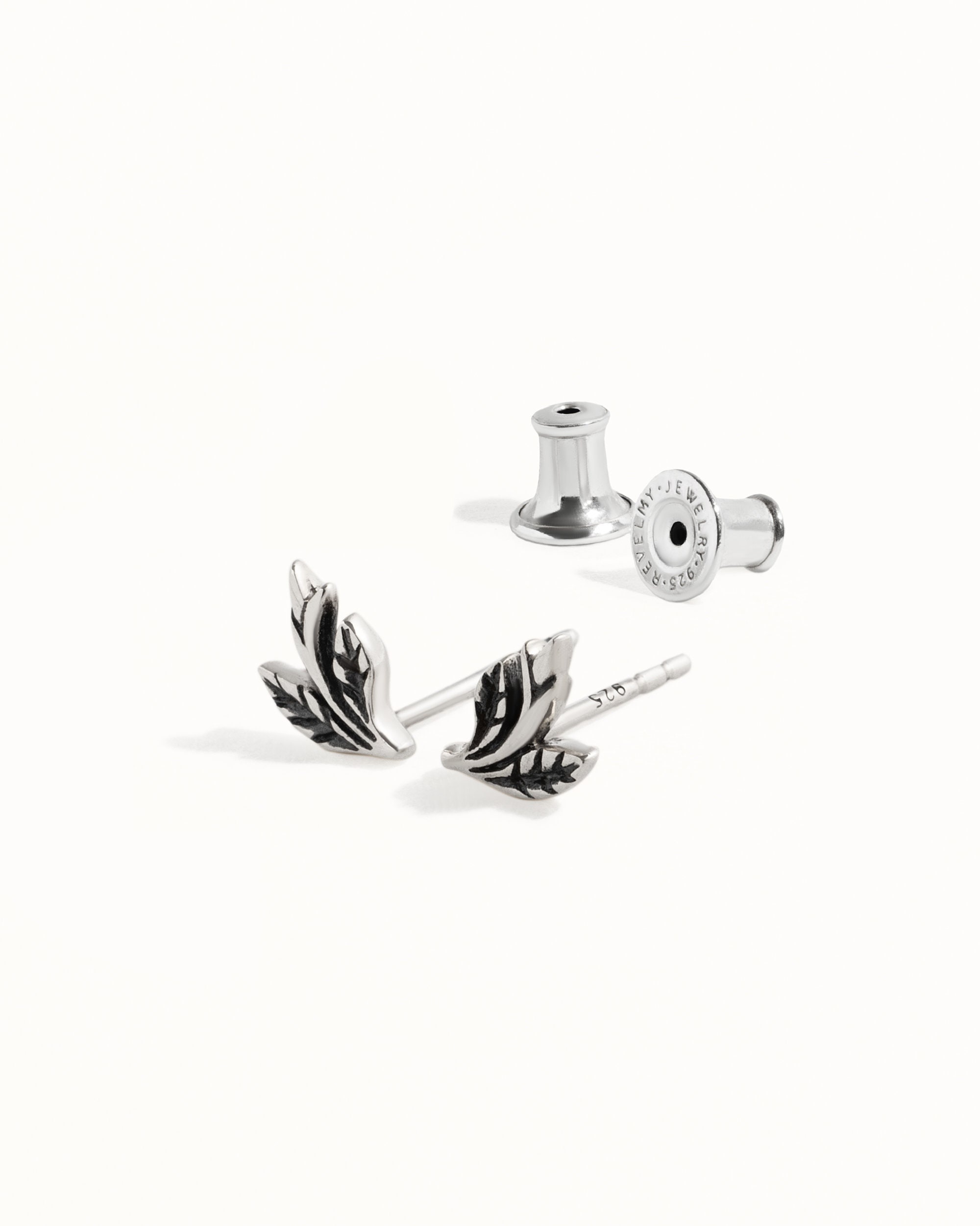 Leaf & Flower Earrings Ear Jacket · Dark Naturalism Ear Cuff Earrings · Flower Dangle Earrings · Lotus Flower Jewelry  Gift for Her - JKT005