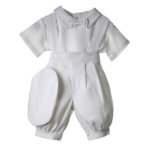 Matteo Heirloom Christening Set for Boys (Baptism Outfit) – Made to Order (AB024)