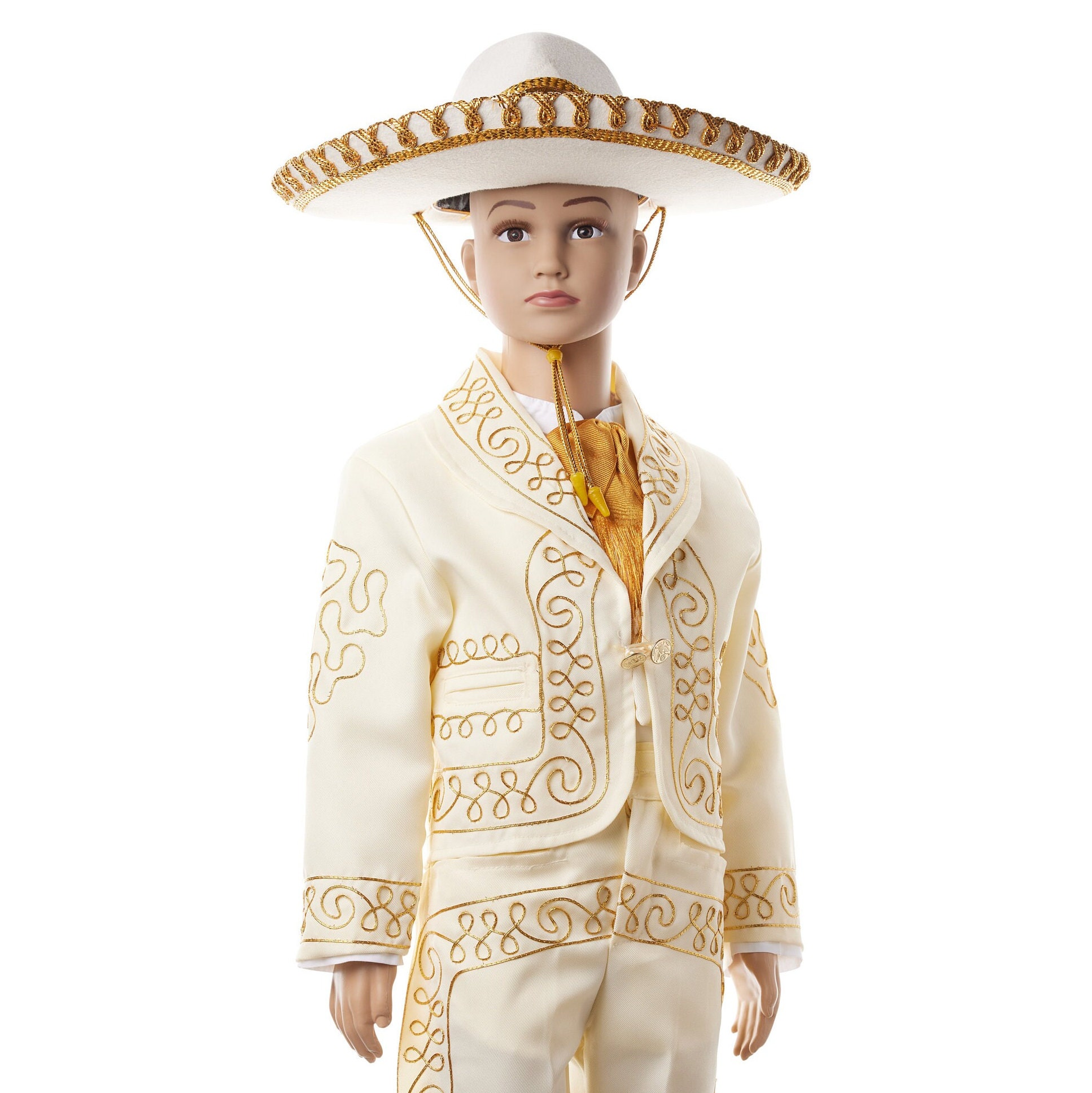 White top mariachi outfit