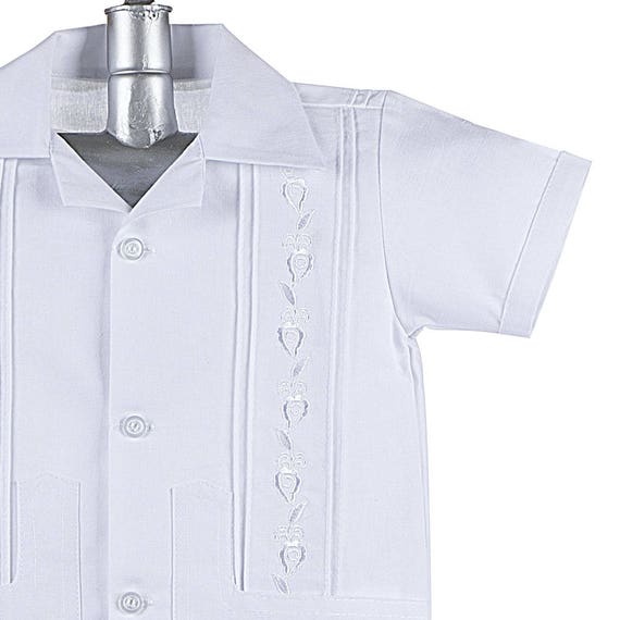 guayabera shirts for baby boy