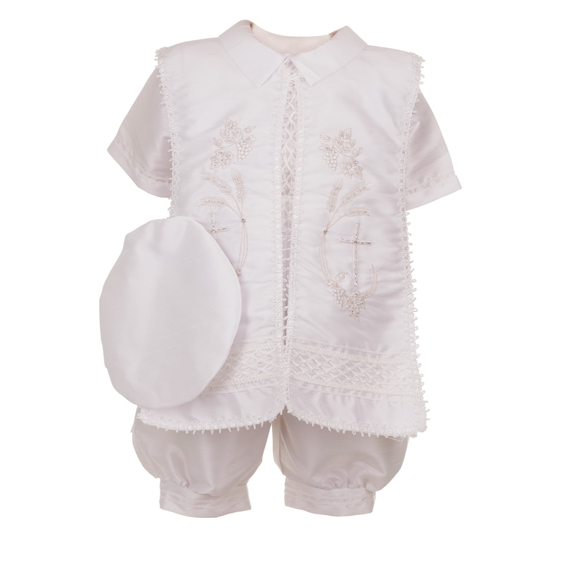 Baptism Outfit for Boy, Boys Christening Set, Baby Blessing Outfit ...
