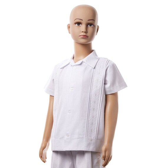 Guayabera para bebe bautizo hotsell