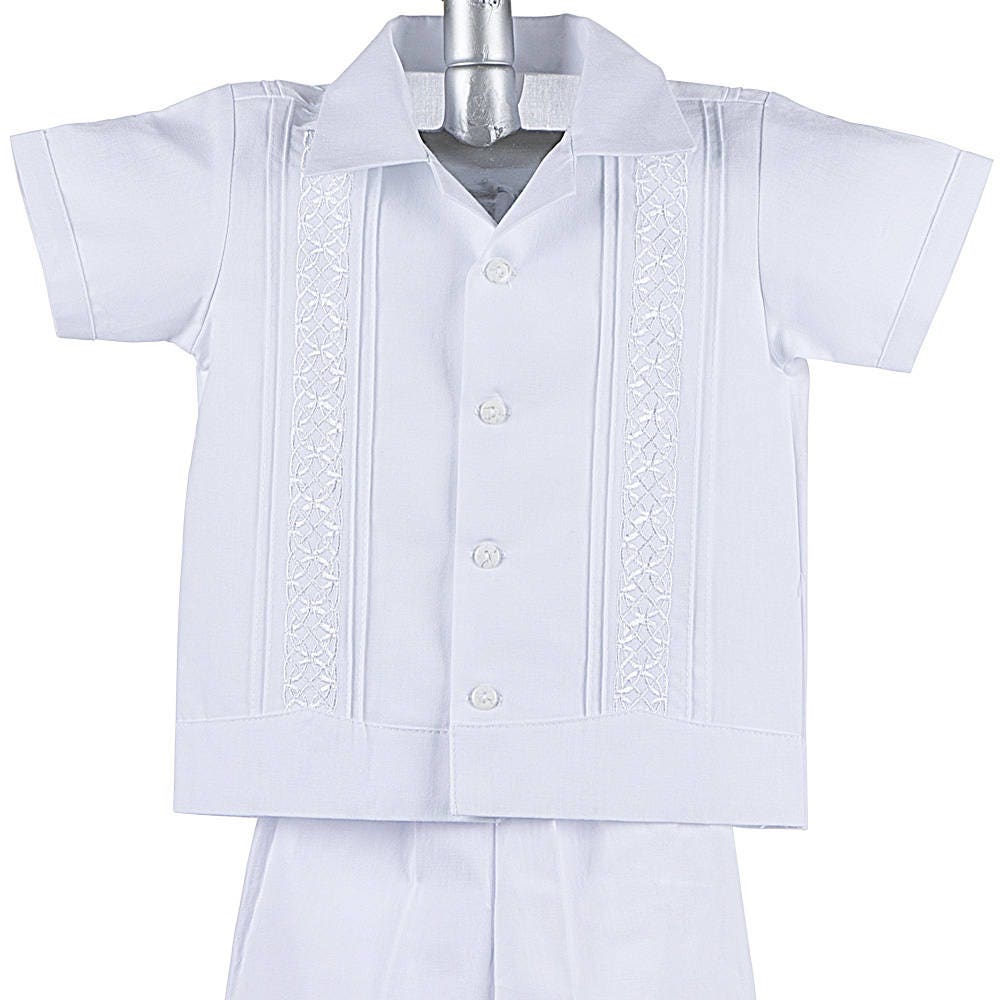 guayabera baptism outfits