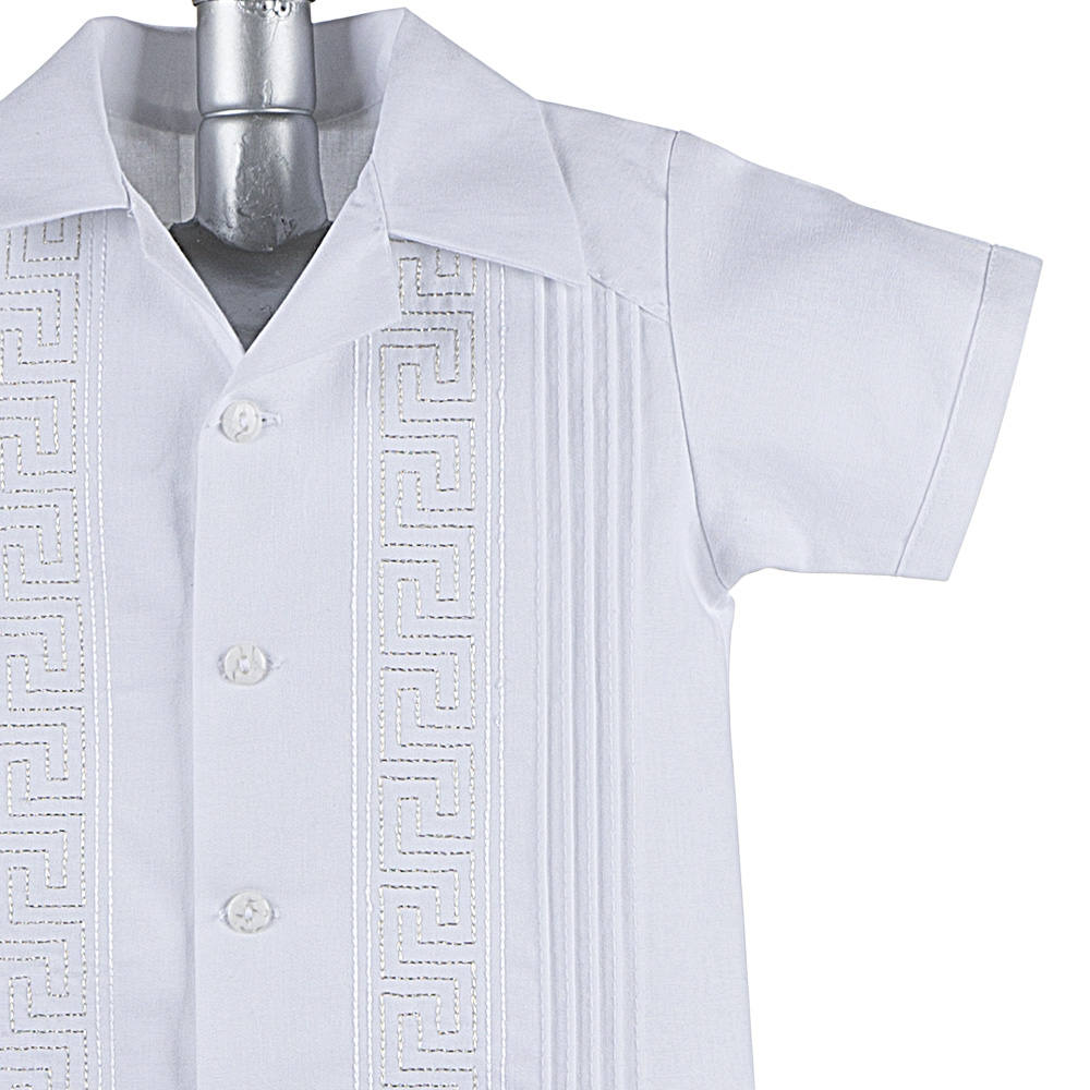 SALE Boys Cotton Guayabera Boys Baptism Guayabera Boys Etsy