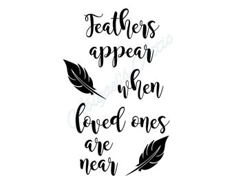 Svg Feathers Appear When Etsy