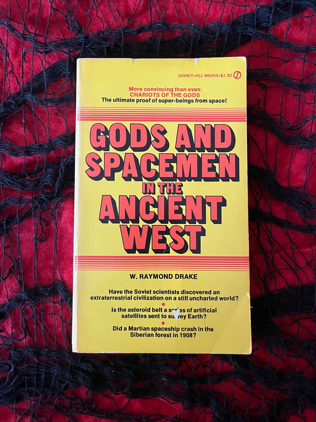 GODS and SPACEMEN in the Ancient West paperback Occult by W. Raymond ...