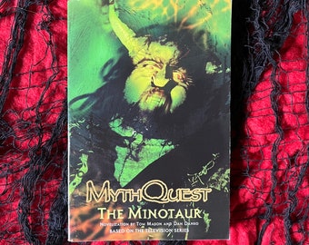 MYTHQUEST: THE MINOTAUR (Young Adult Paperback Novelization by Tom Mason and Dan Danko)