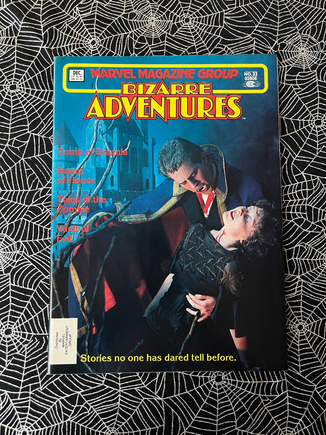 Marvel Bizarre Adventures marvel Magazine 33 - Etsy