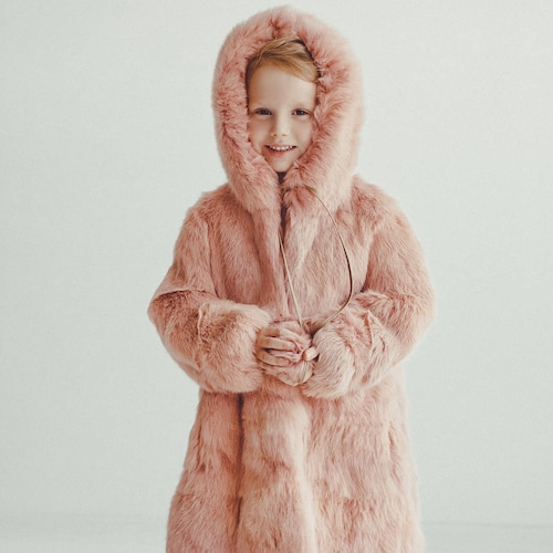 Baby Fur Coat Toddler Real Fur Jacket Winter Kids Coats Etsy