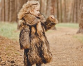 Boys real fur coat sale
