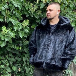 Sea otter fur coat mens on sale