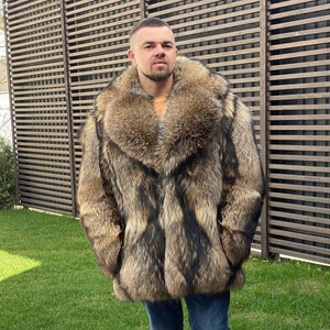 Sea otter fur coat mens clearance