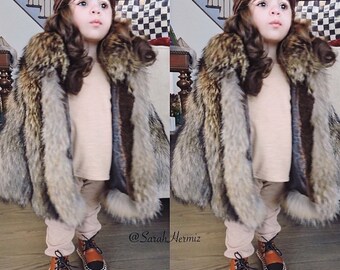 childrens fur jackets uk