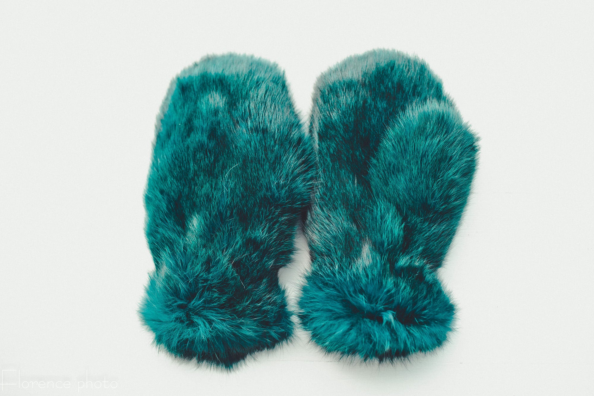 Rabbit Fur Mittens – Real Fur Winter Gloves for Women & Men