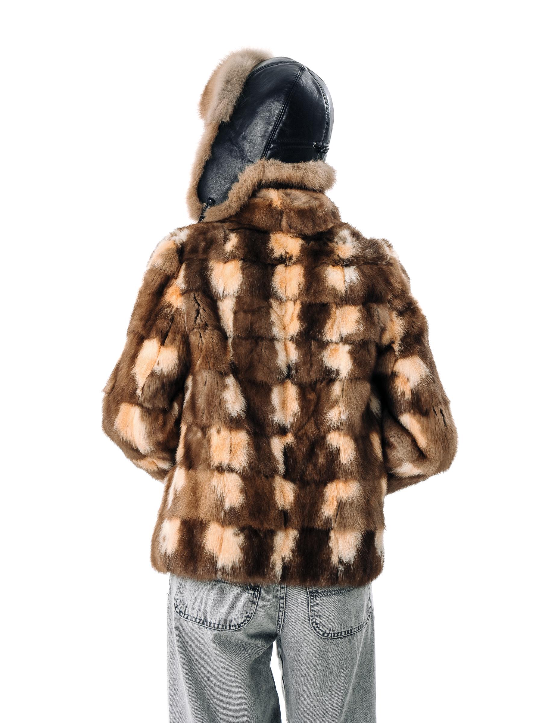 Marten Fur Hat With Ear Flaps | Women's Ushanka Winter Hat