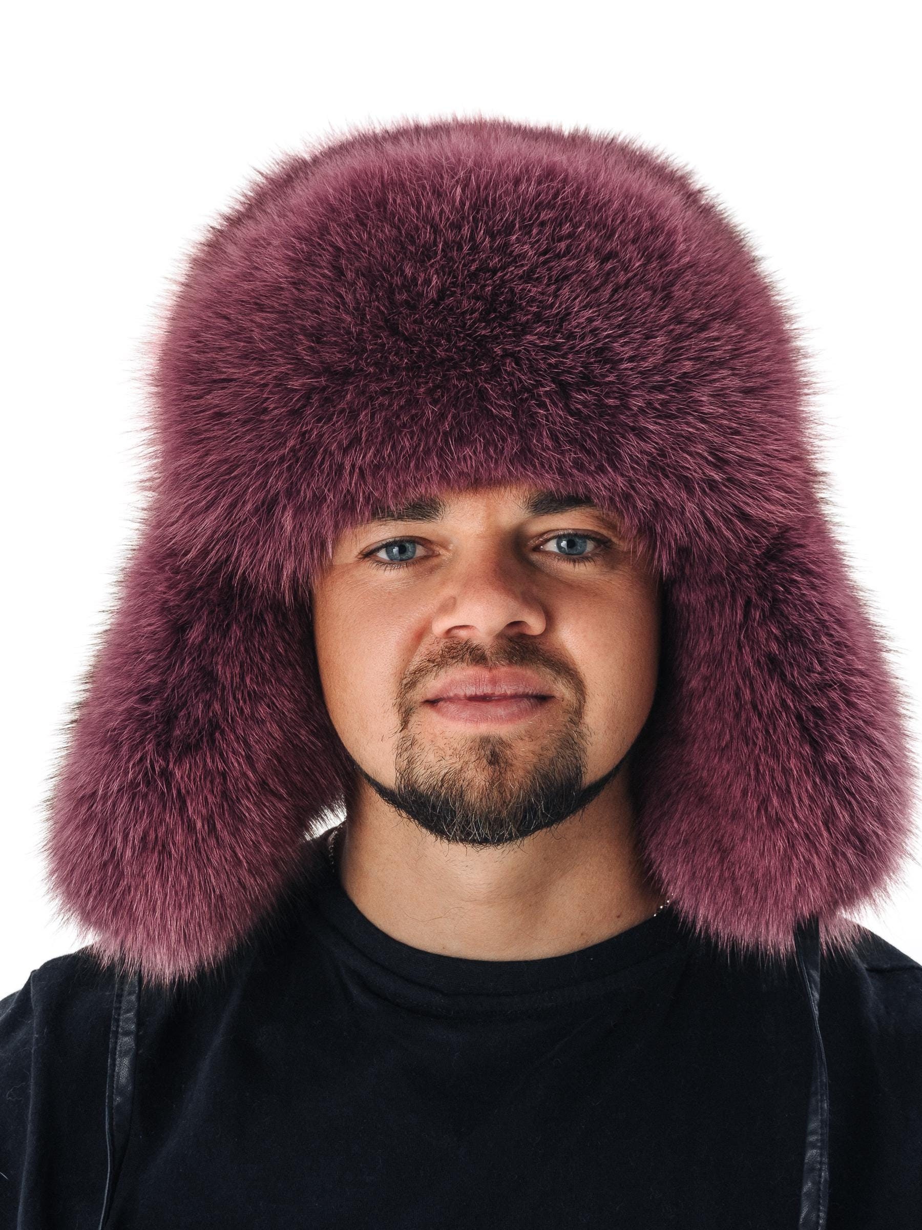 Full Fur Arctic Fox Trapper Hat Women | Real Fur Ushanka Winter