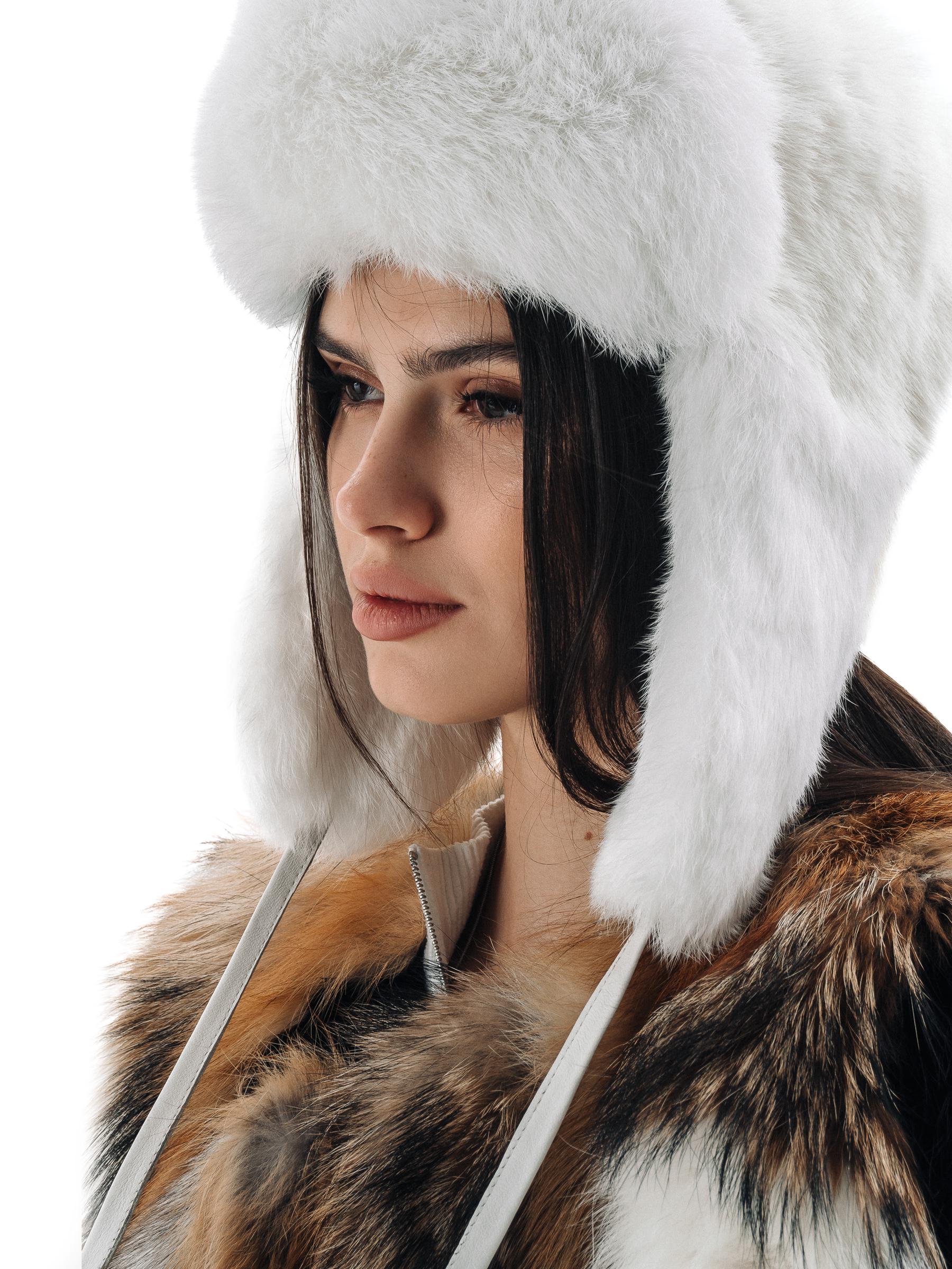 Chapeau Fourrure Hiver Avec Oreilles Amusantes - Trappeur Chaud Pour Femmes Et Adolescents