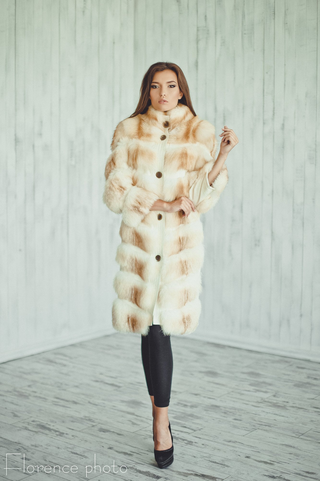 White Fur Coat Long Winter Coats for women Oversized Fur Etsy