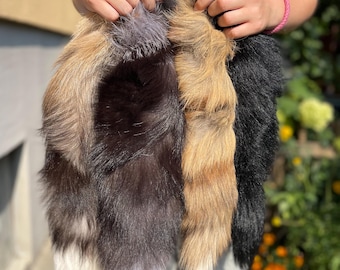 Silver Fox Tail  | Costume Cosplay | Therian Tail