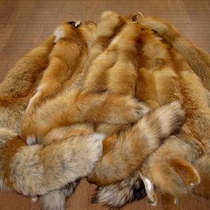 Red Fox Pelt   Medieval Cosplay costume   Viking clothing