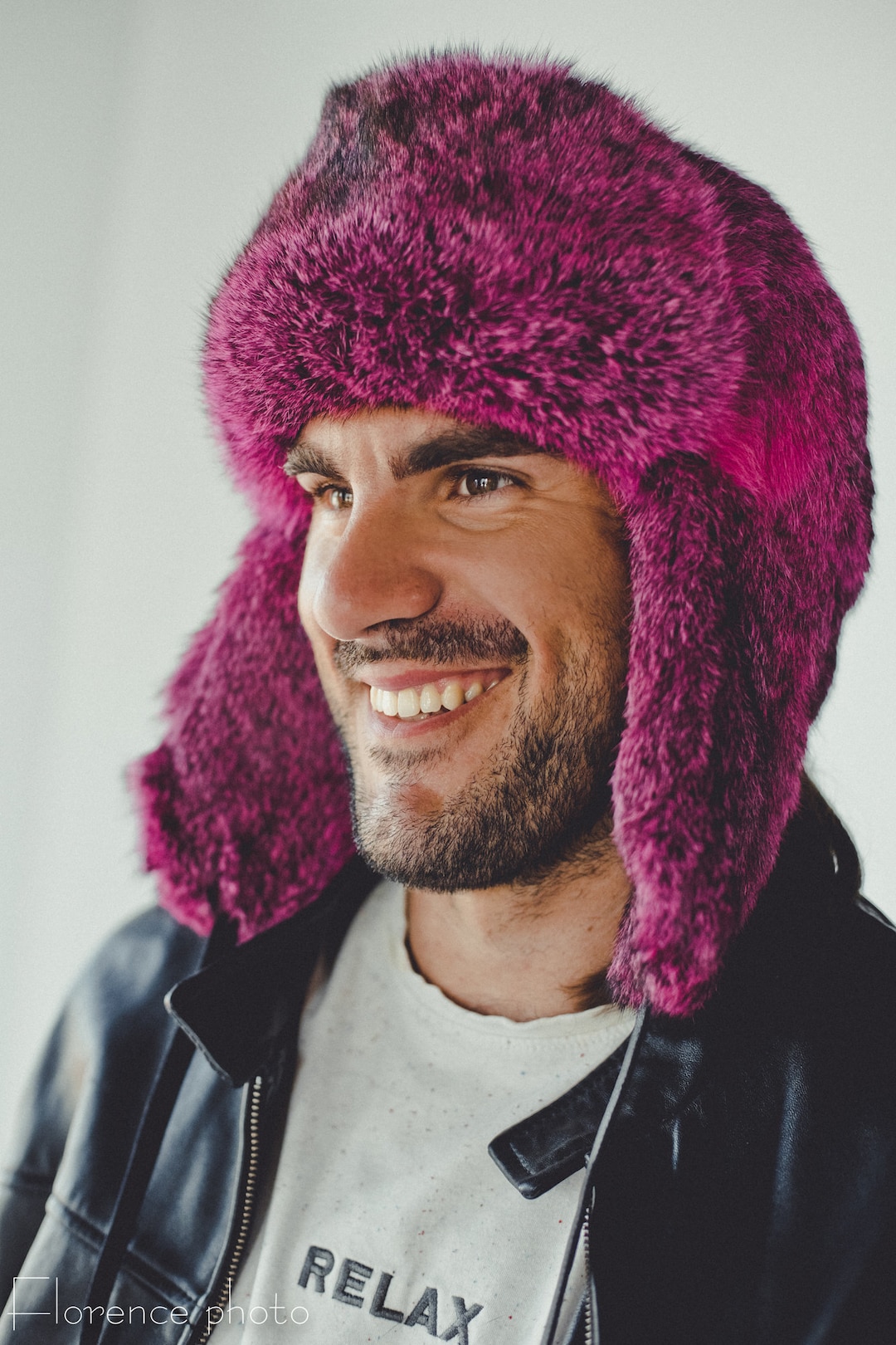 Pink Ushanka Hat Ushanka Hat With Ear Flaps In Pink