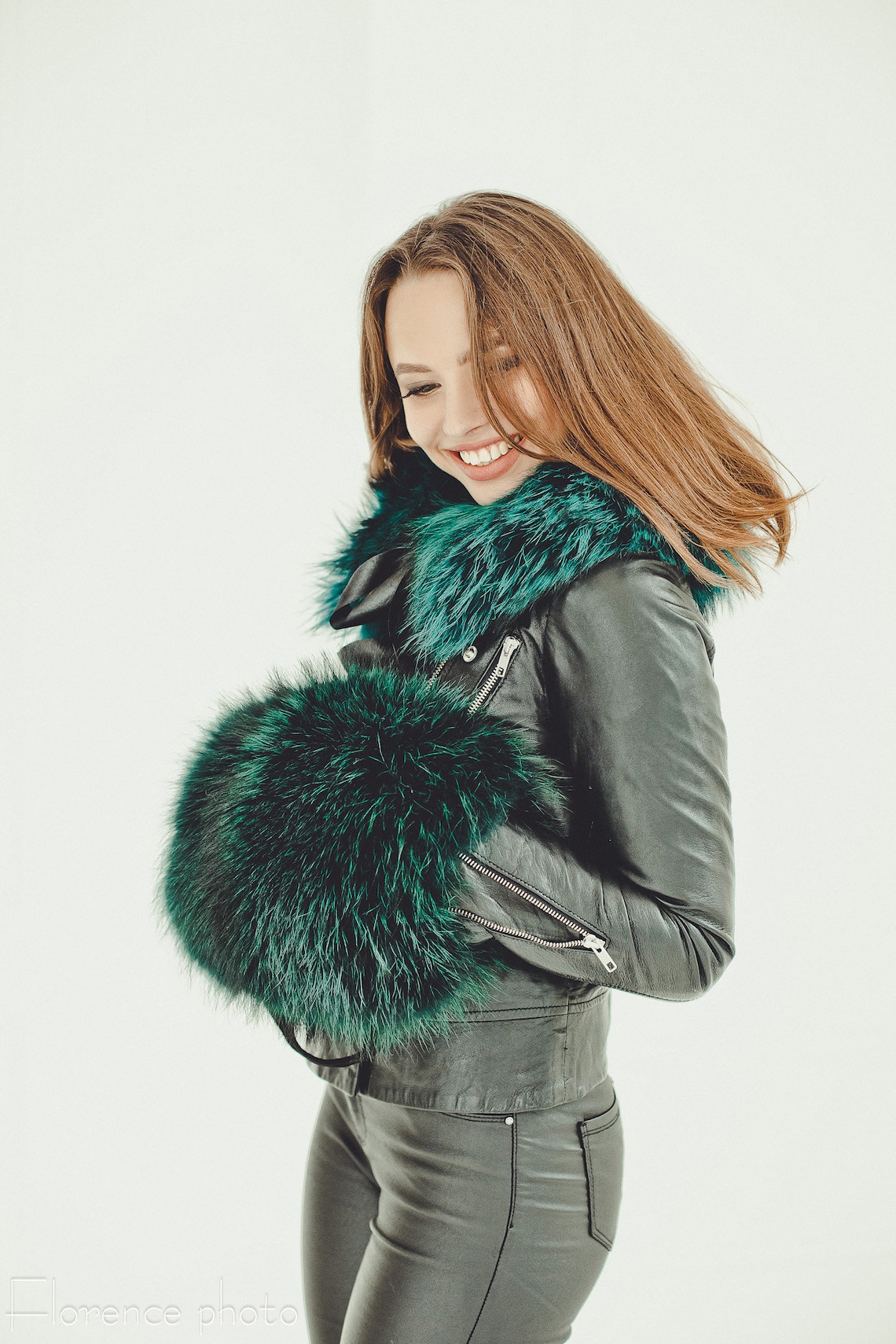 Silver Fox Fur Muff Hand Warmer Muffs Bridal Hand Muff Etsy