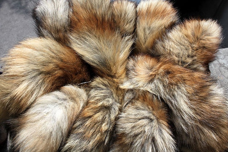 Fox Tail Red Fox Tails Costume Cosplay Fur Pelt image 4