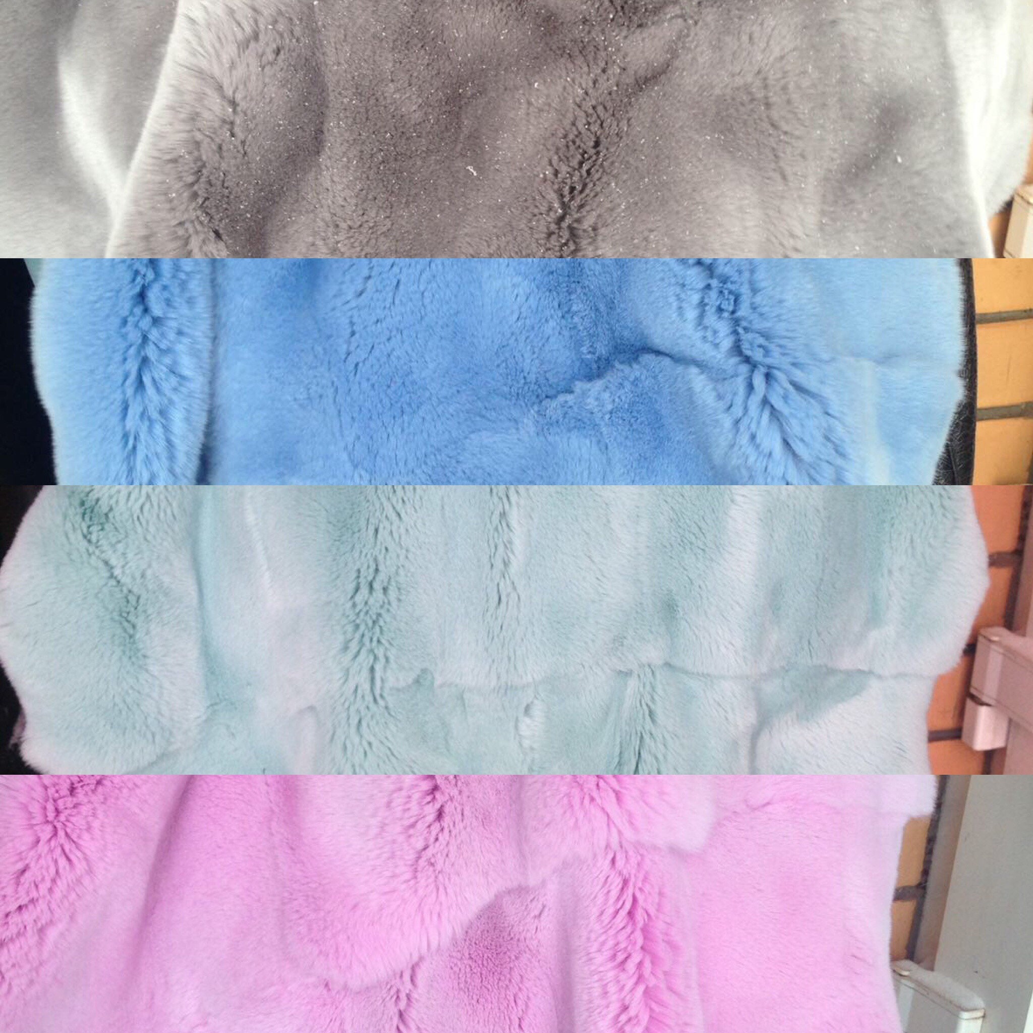 Real Fur Throw Rabbit Fur Blanket Luxury 50th Anniversary Etsy