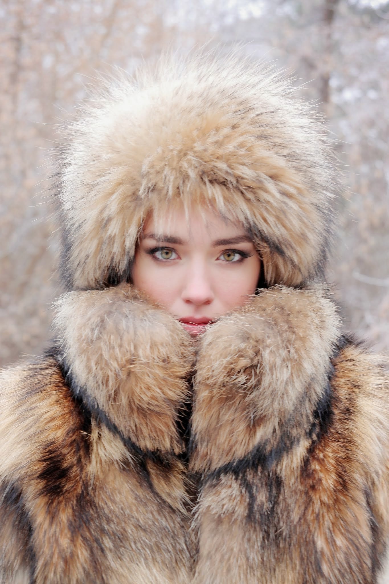 kreativ oplukker Måler Real Fur Hat Womens Winter Hats Ushanka Russian Trapper - Etsy
