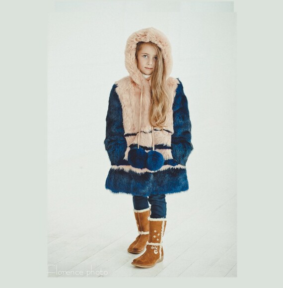 kids fur coat