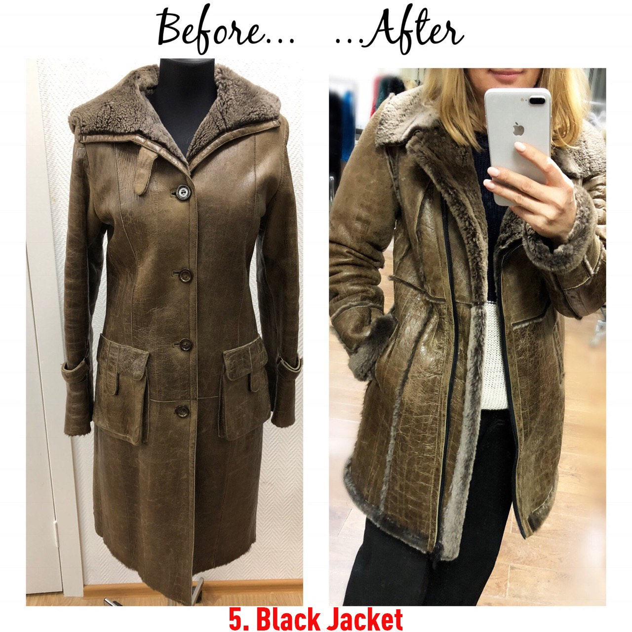 Remodelling sheepskin coats sale