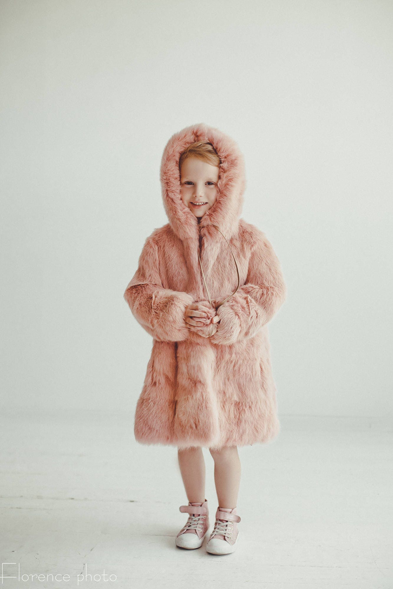 Childrens rabbit deals fur coats
