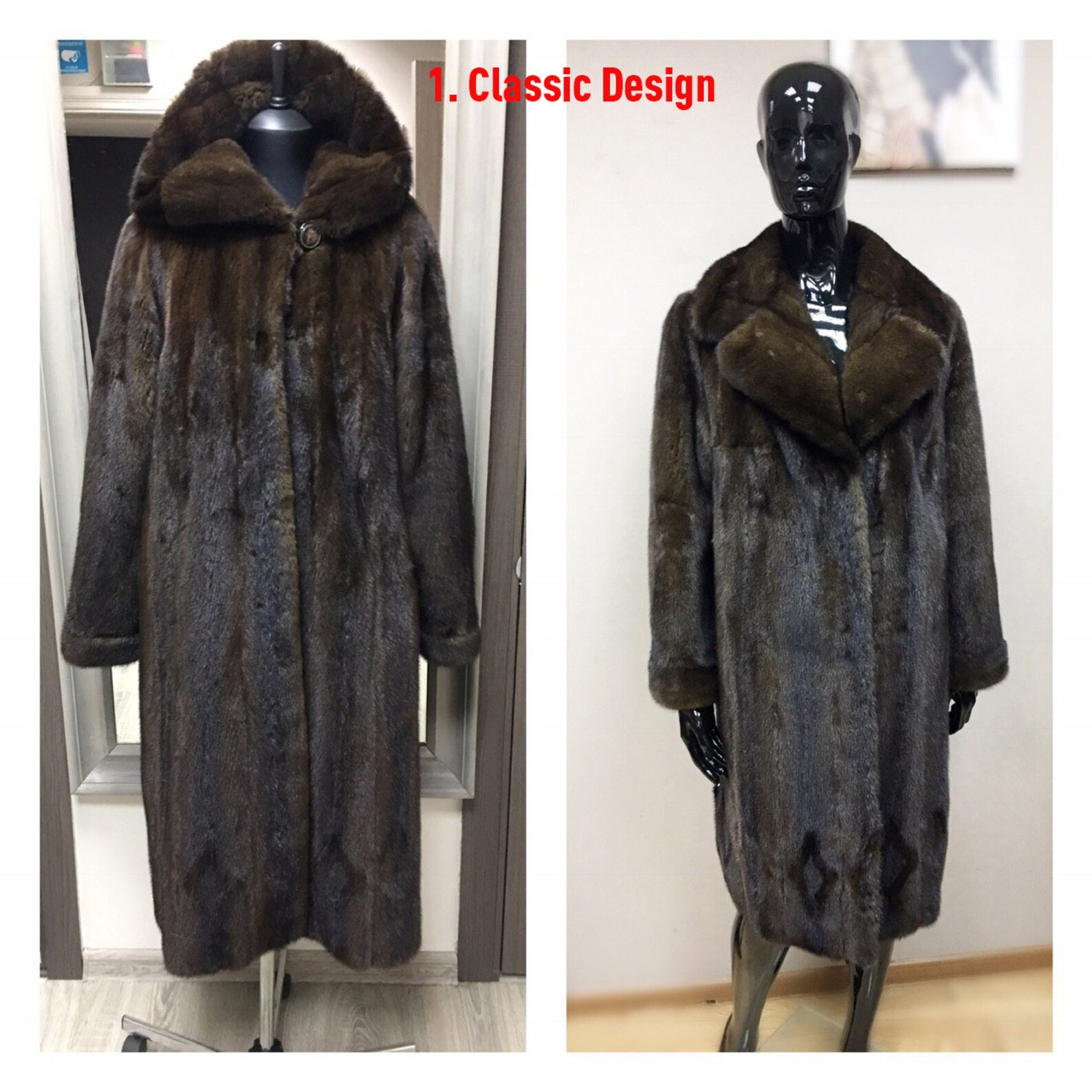 Restyle vintage fur coat service Remodeling fur Upcycled Etsy
