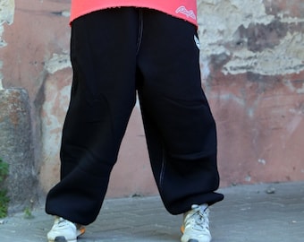 Black Sweatpants Sweatpants Drawstring Baggy Black Cotton Pants Man Black Sweatpants Woman Black Trousers Unisex Drop Crotch Pants Etsy