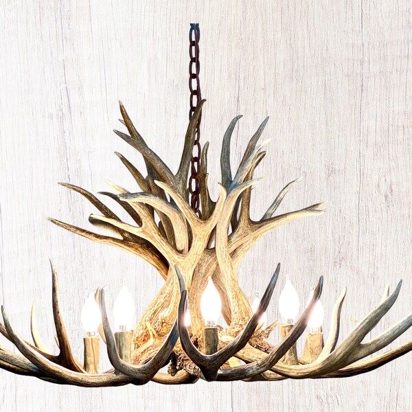 Deer Antler Chandelier Etsy