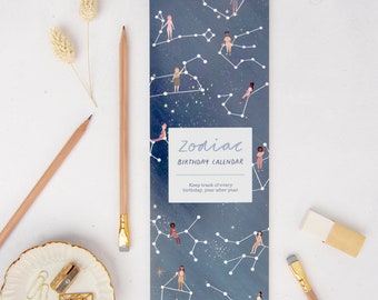 Star Sign Perpetual Calendar, Birthdays, Anniversaries, Special Occasions Zodiac, Astrology, Astronomy, Empowerment Calendar