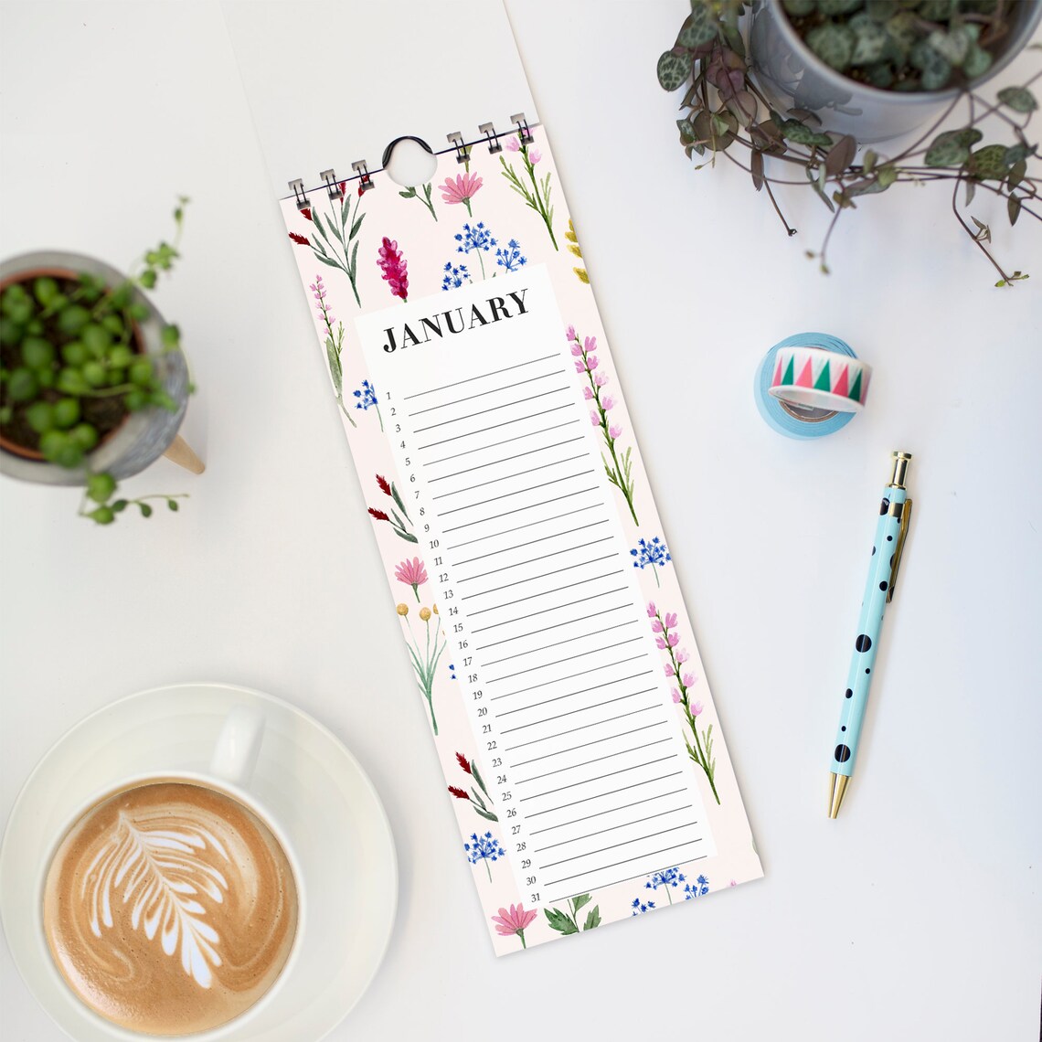 Perpetual Calendar Birthdays Anniversaries Special Etsy