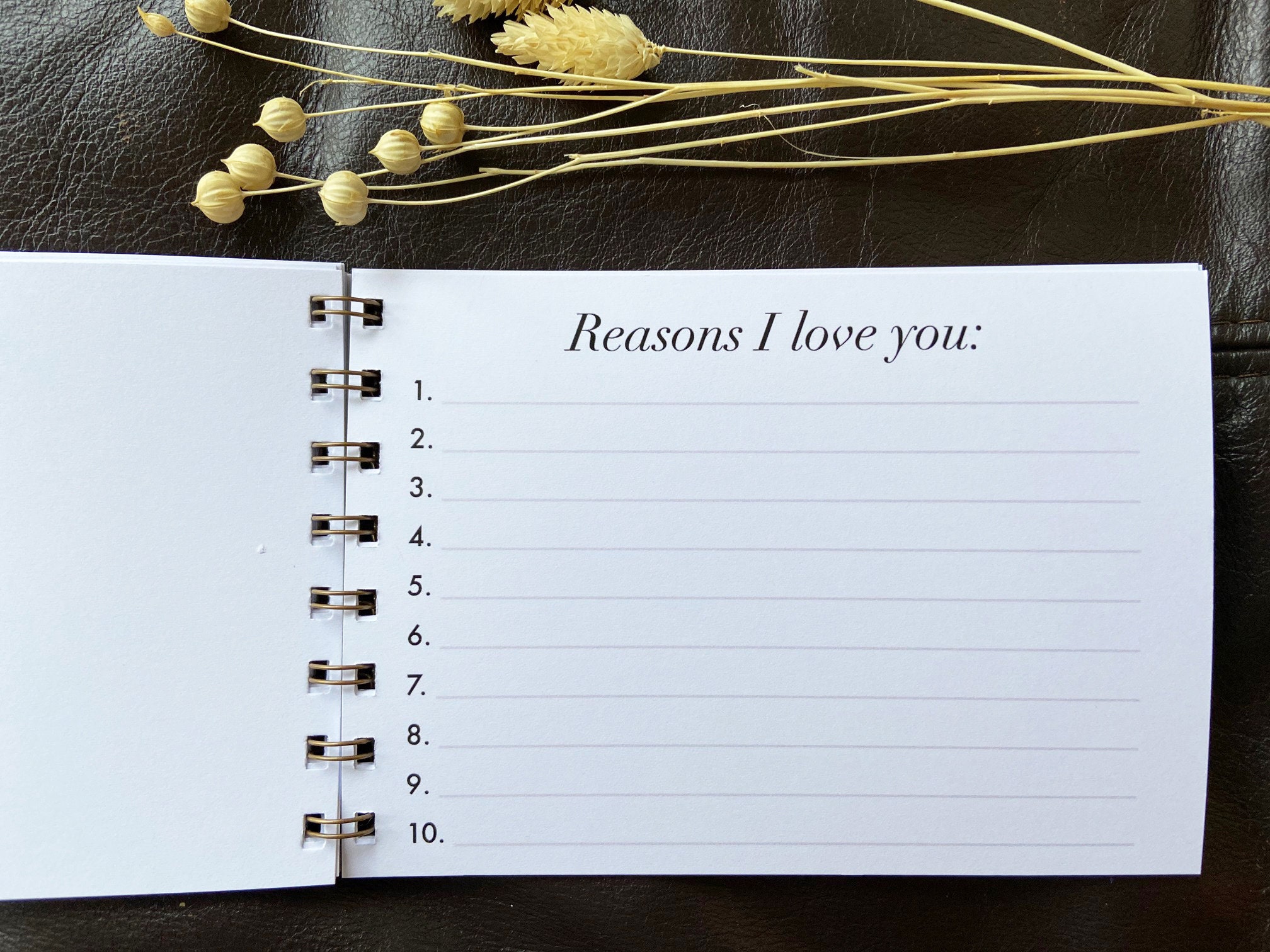 Reasons why I love you, Anniversary gift, boyfriend, husband, wife, partner, gifts for him, love, Our Story Scrapbook, memories journal
