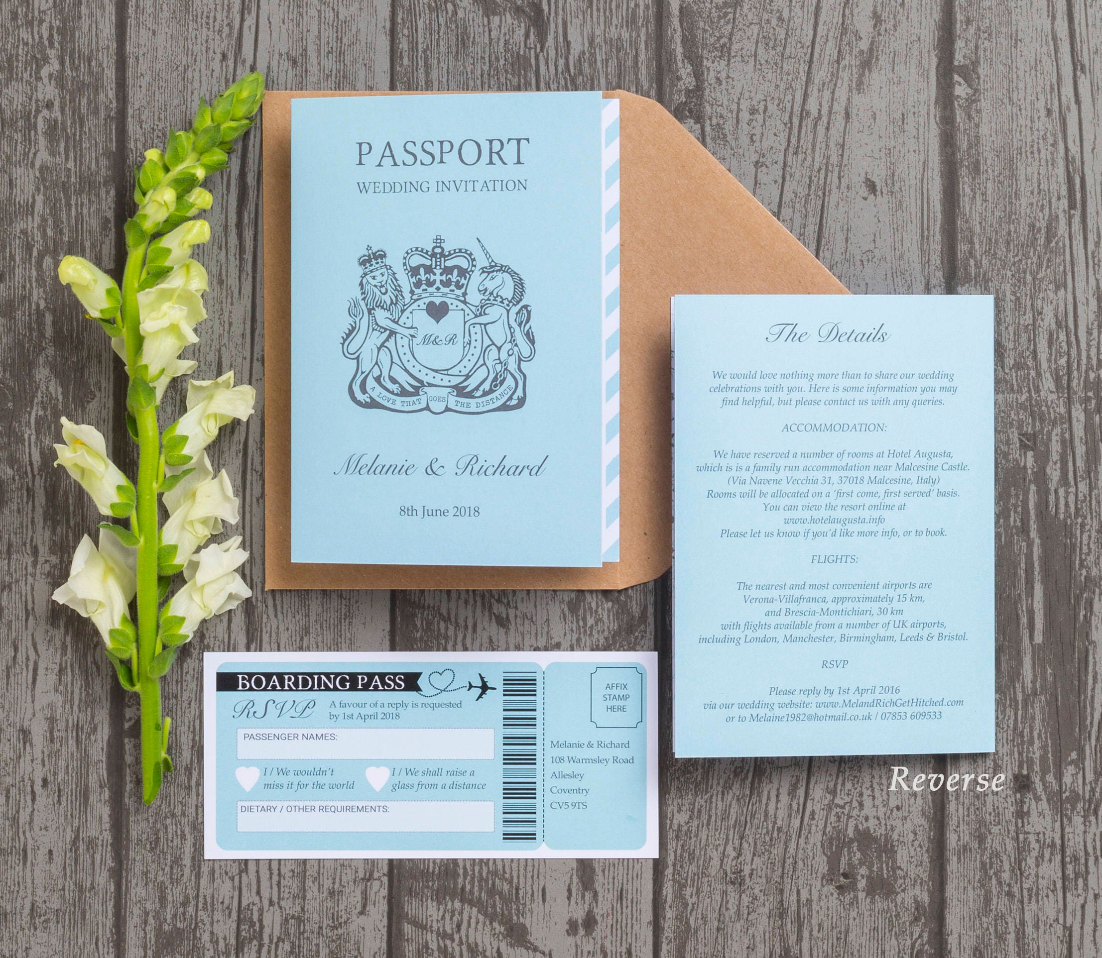 Destination passport