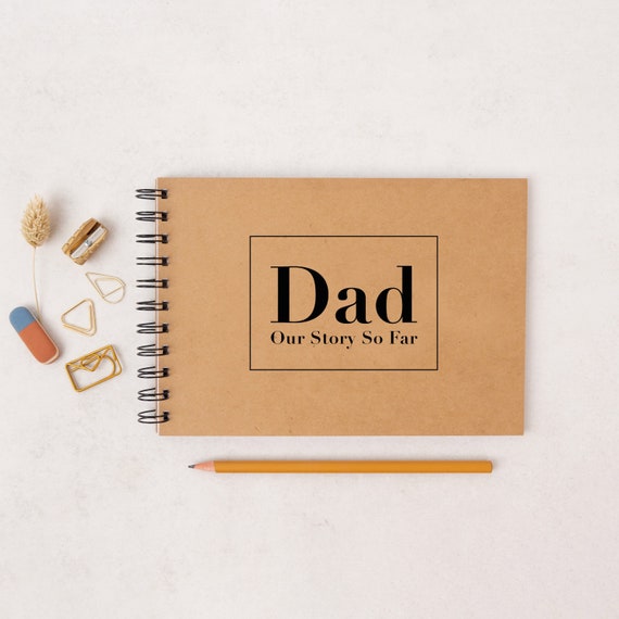 Dad Gift Ideas, Fathers Day Gift, Daddy Gift, New Dad Gift, Pops, Papa,  Papi, Gift, Scrapbook, Memory Book, Photo Album, Birthday Present, - Etsy