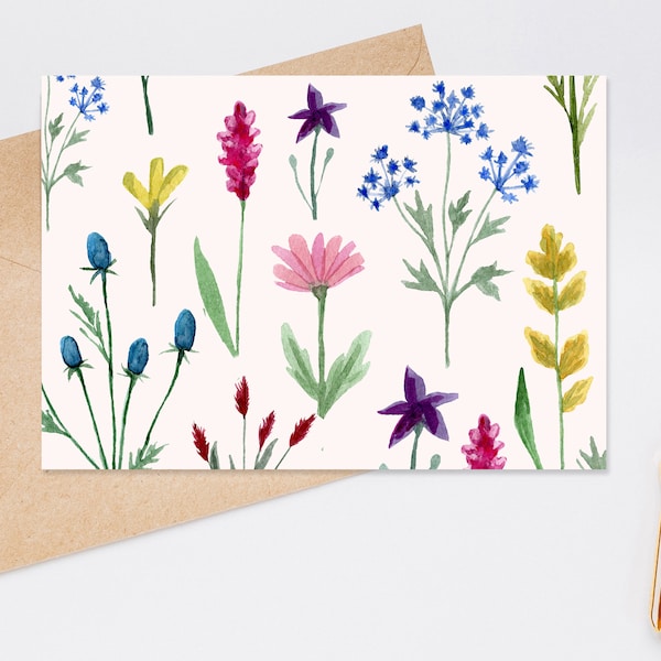 Flat Note Cards - Etsy