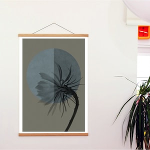 A4 Poster Hanger met Canvas, A2 Poster Hanger met Canvas, A3 Poster Hanger met Canvas, houten Poster Hanger
