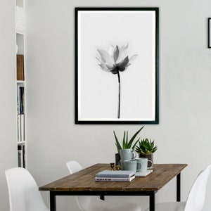 Printable Wall Art, Printable Botanical Prints, Vintage Wall Art, Black and White Print, Minimalist Print for your Lounge, Kitchen Wall Art