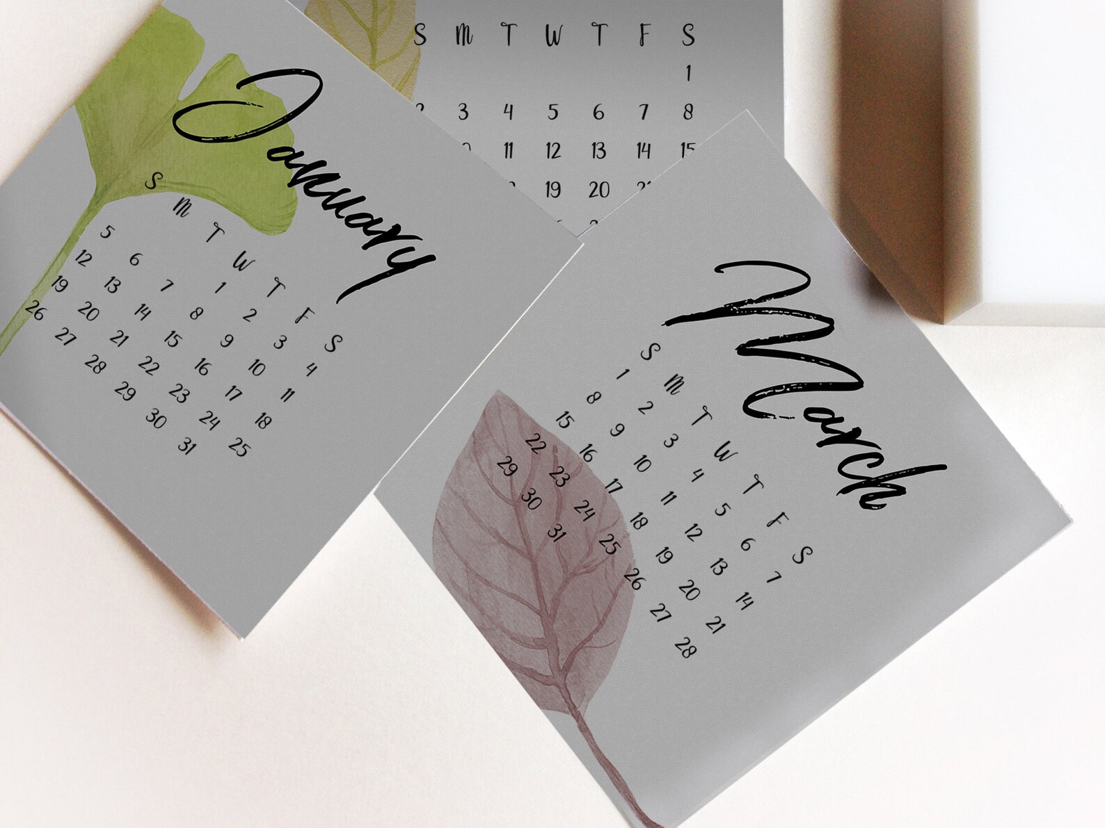 2023 Calendar Desk Calendar Calendar Block Photo Desk - Etsy