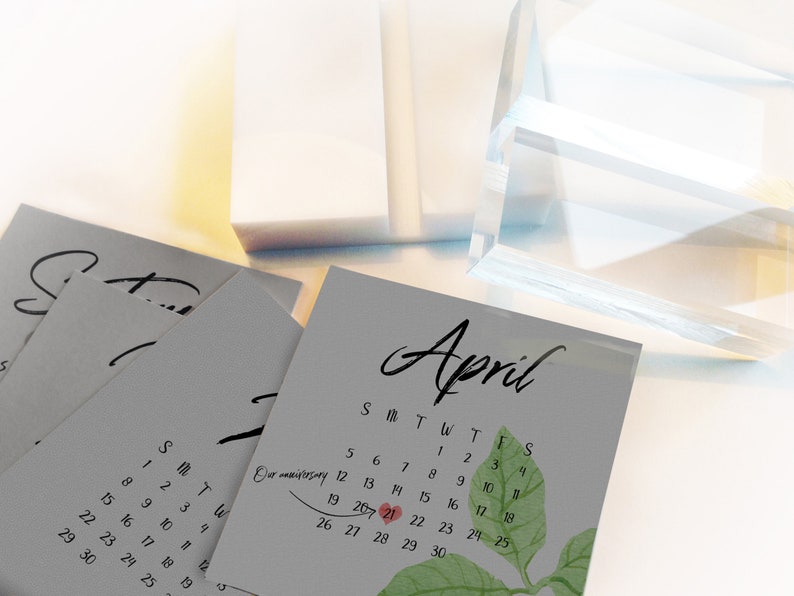 2023 Desk Calendar Refill Desk Calendar for Her Block 2023 Etsy UK